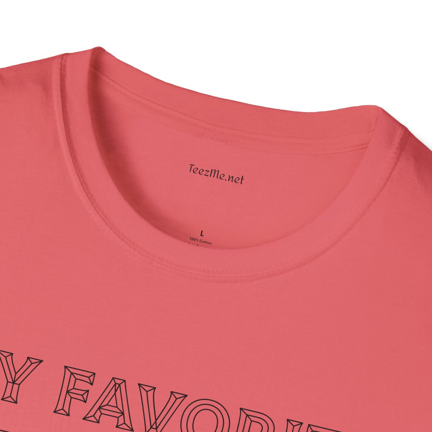My favorite mistake - Unisex Softstyle T-Shirt 100% Cotton Graphic