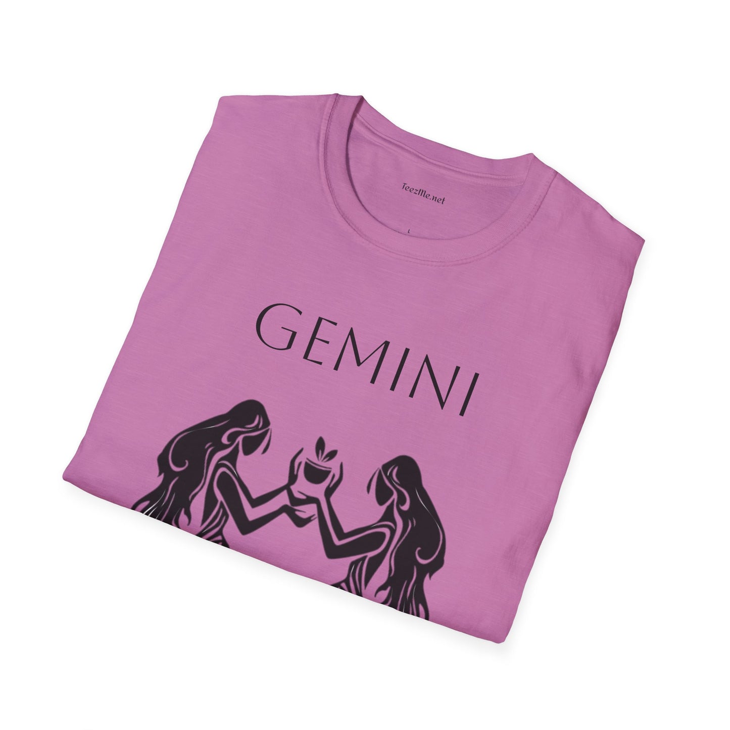GEMINI- Unisex Softstyle T-Shirt 100% Cotton Graphic