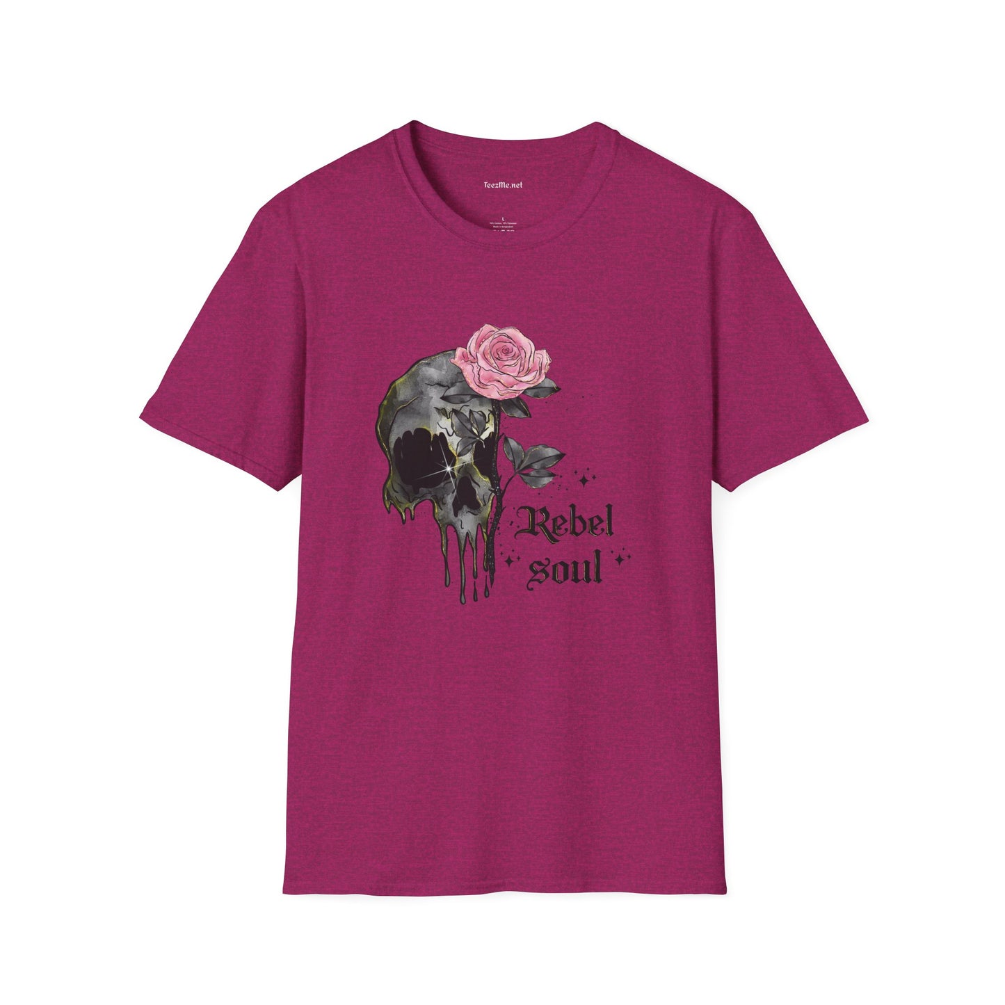 Rebel Soul 1 - Unisex Softstyle T-Shirt 100% Cotton Graphic