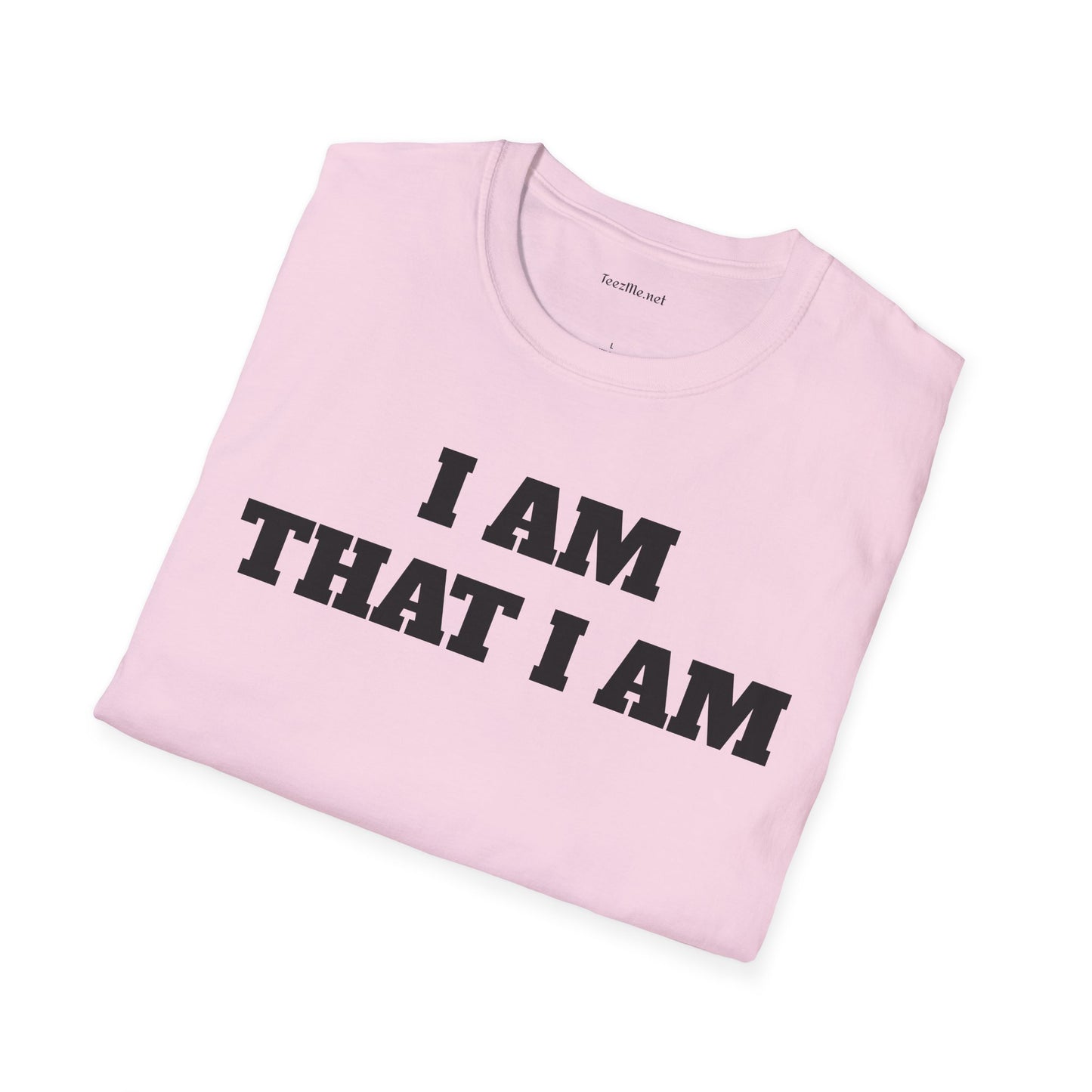 I AM THAT I AM - Unisex Softstyle T-Shirt 100% Cotton Graphic