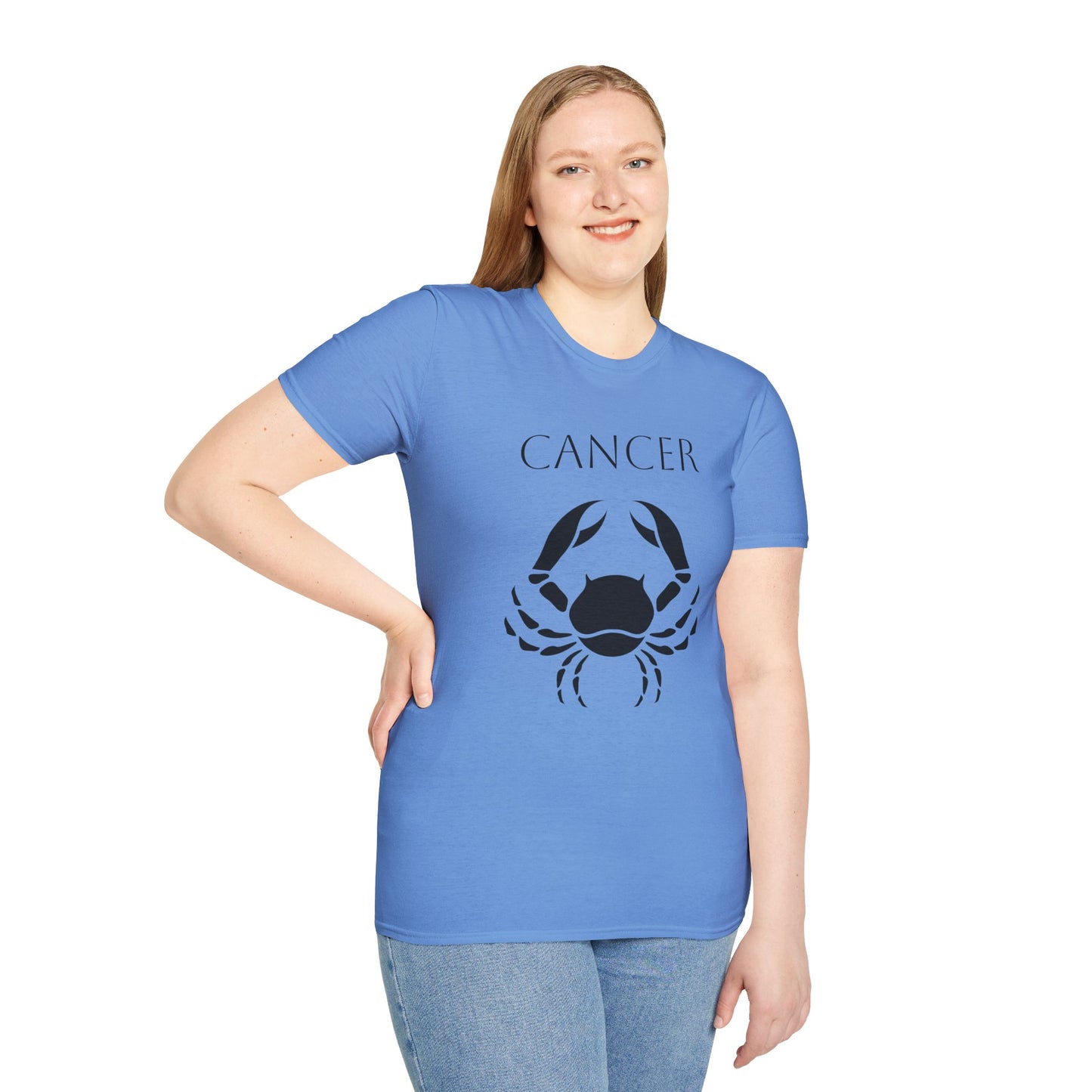 CANCER - Unisex Softstyle T-Shirt 100% Cotton Graphic