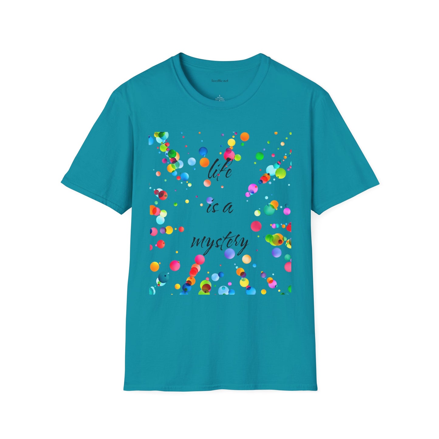 Life is a mystery - Unisex Softstyle T-Shirt 100% Cotton Graphic