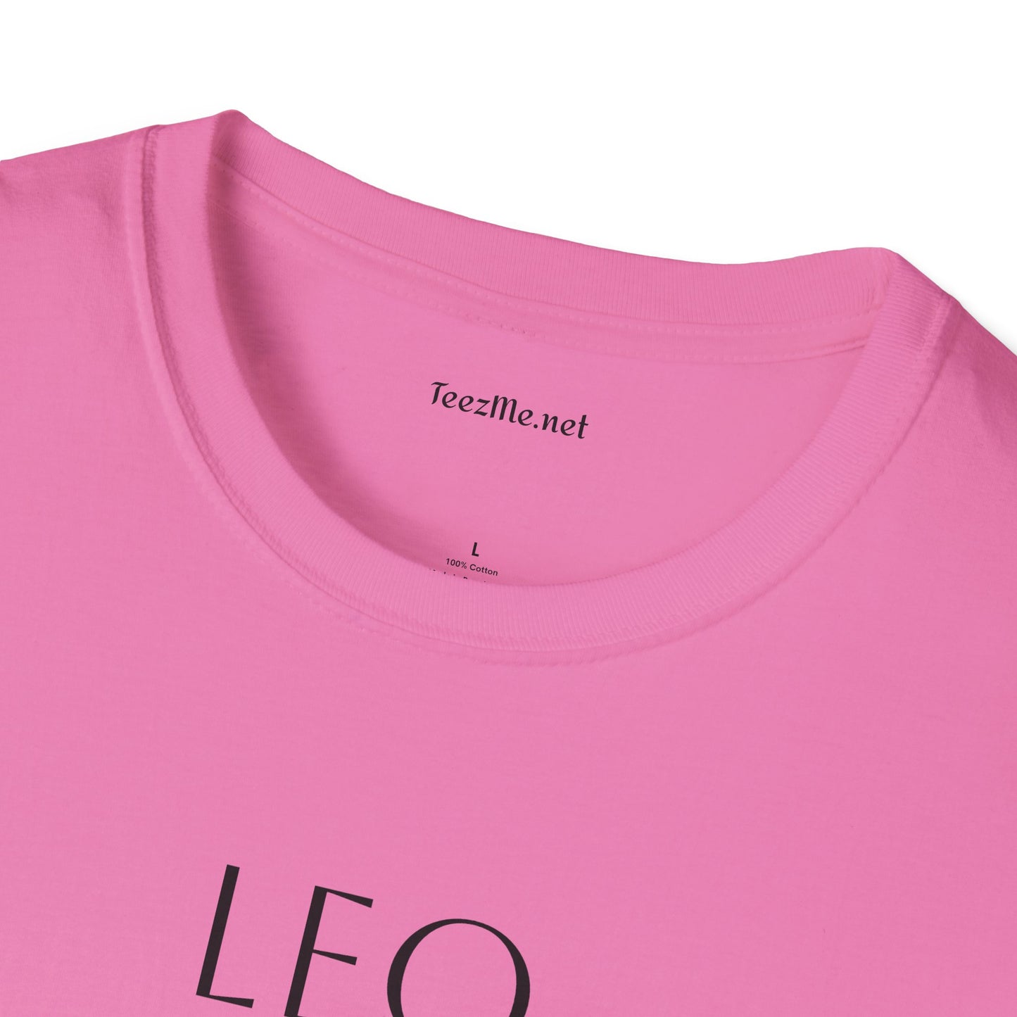 LEO - Unisex Softstyle T-Shirt 100% Cotton Graphic