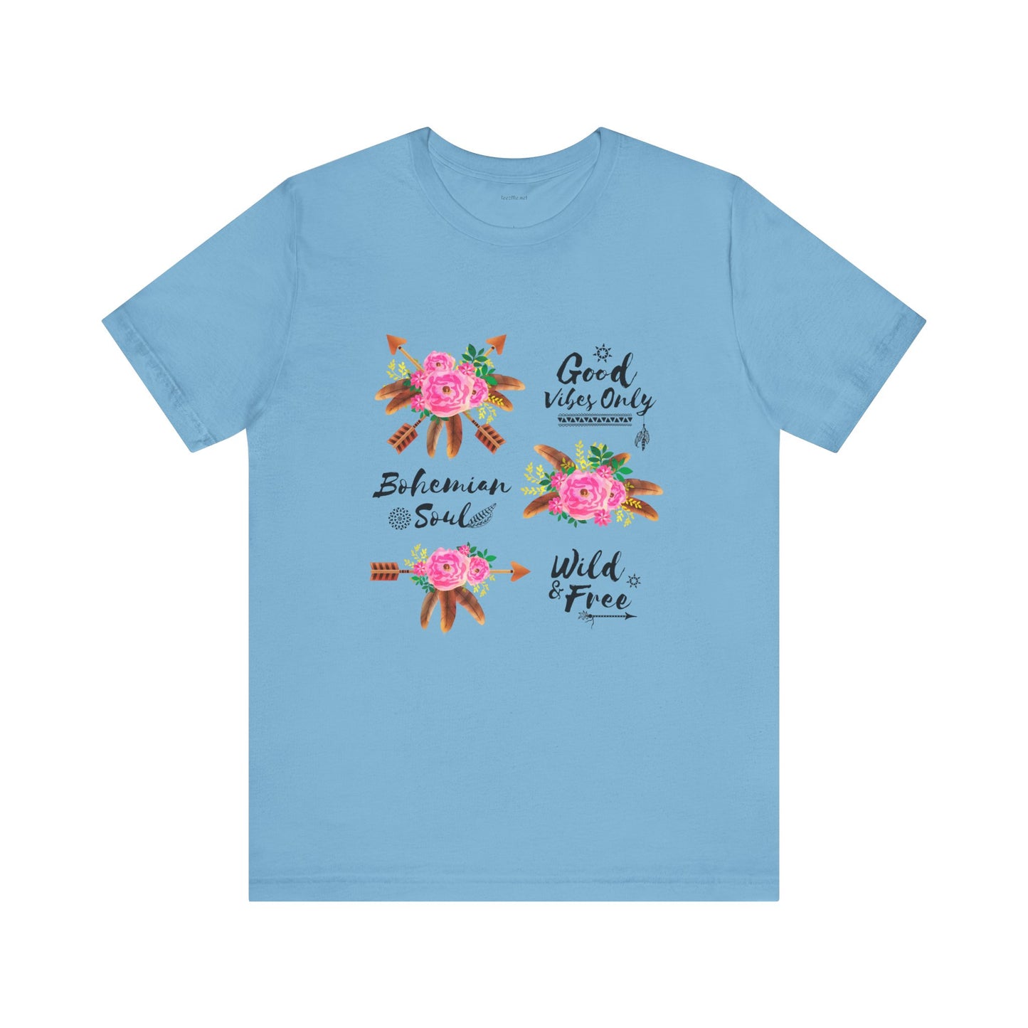Wild & Free - Unisex Jersey Short Sleeve Tee #BOHO
