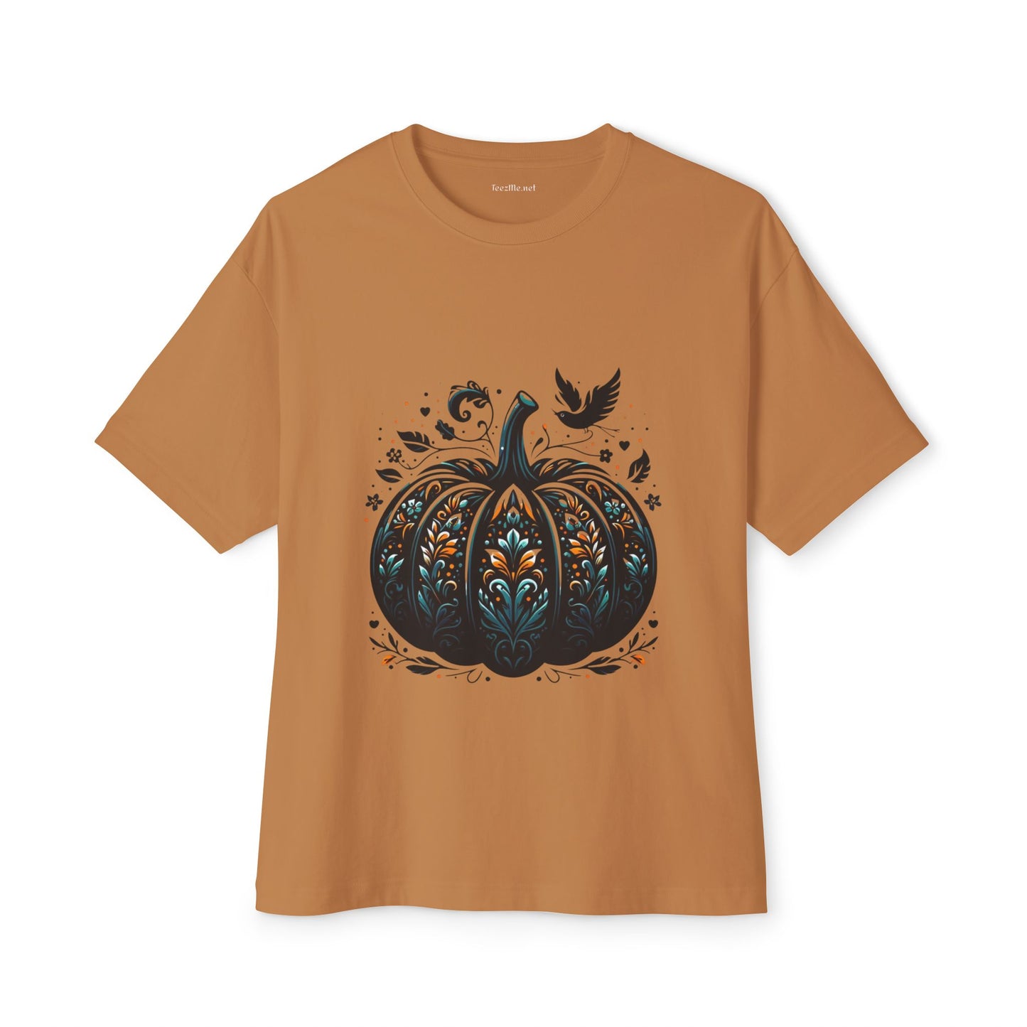Goth Pumpkin2 - Unisex Oversized Boxy Tee