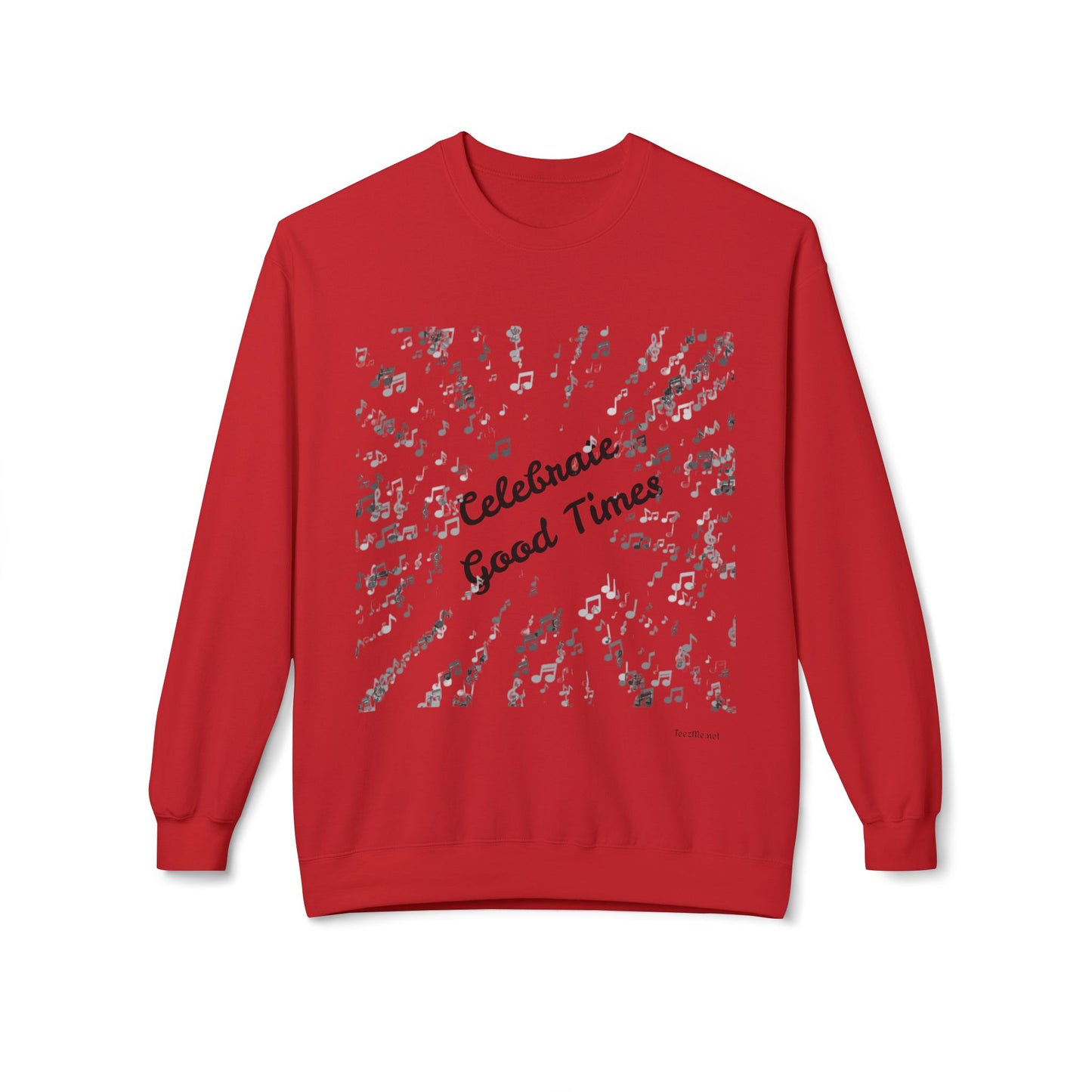 Celebrate good times - Unisex Midweight Softstyle Fleece Crewneck Sweatshirt