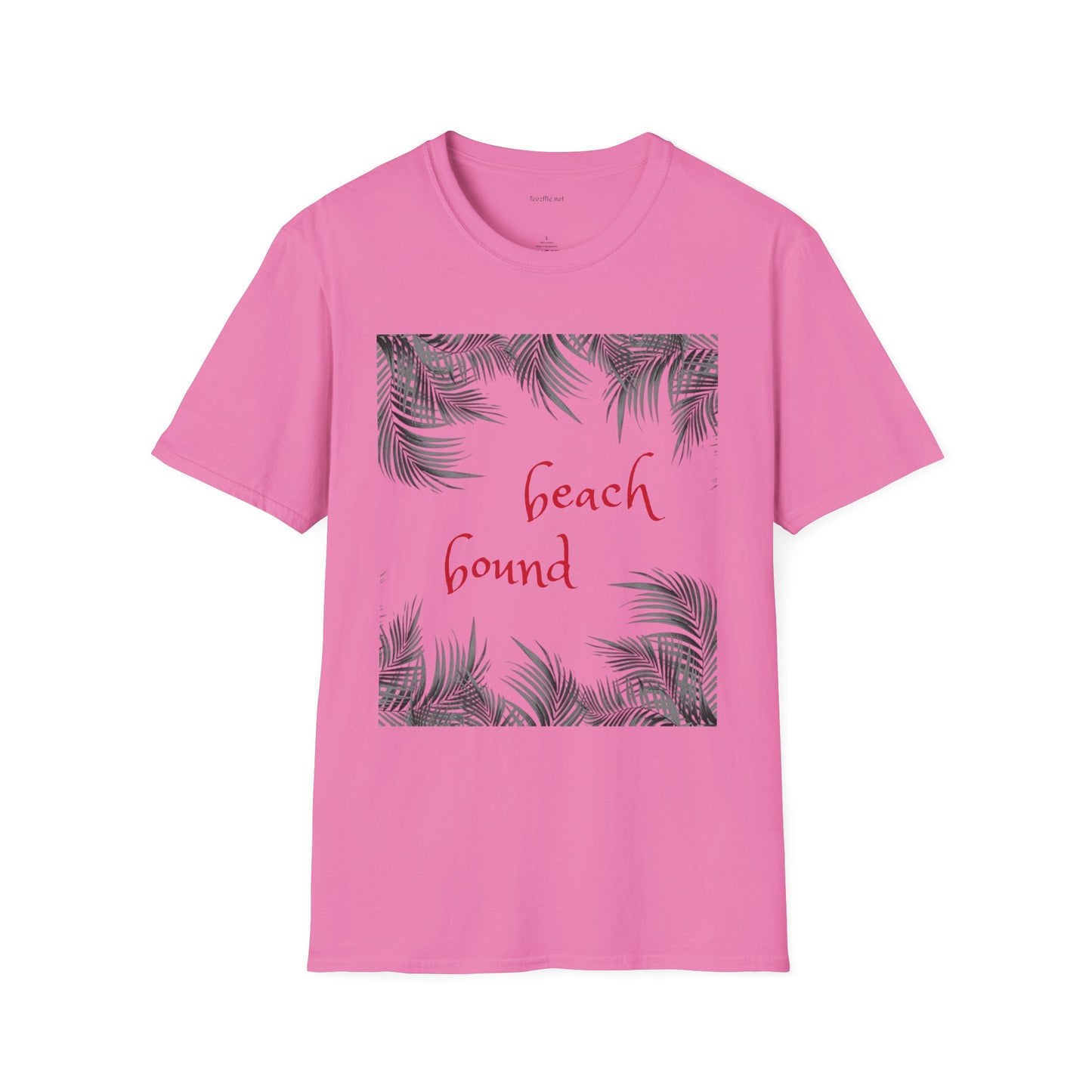 Beach Bound - Unisex Softstyle T-Shirt 100% Cotton Graphic