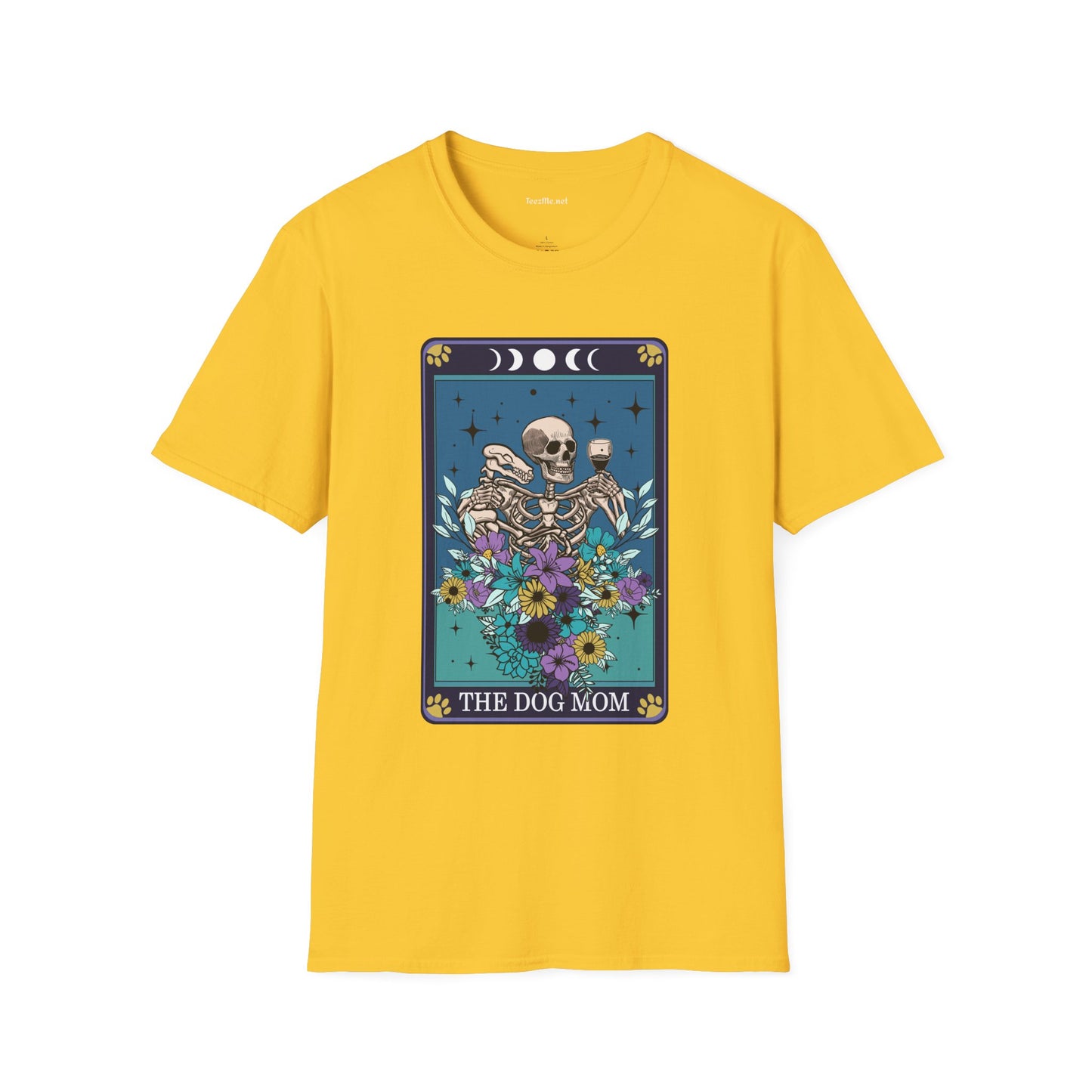 The Dog Mom Unisex Softstyle T-Shirt 100% Cotton #tarot