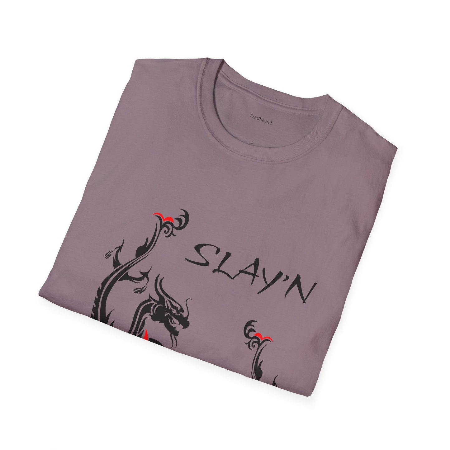SLAY'N - Unisex Softstyle T-Shirt 100% Cotton Graphic