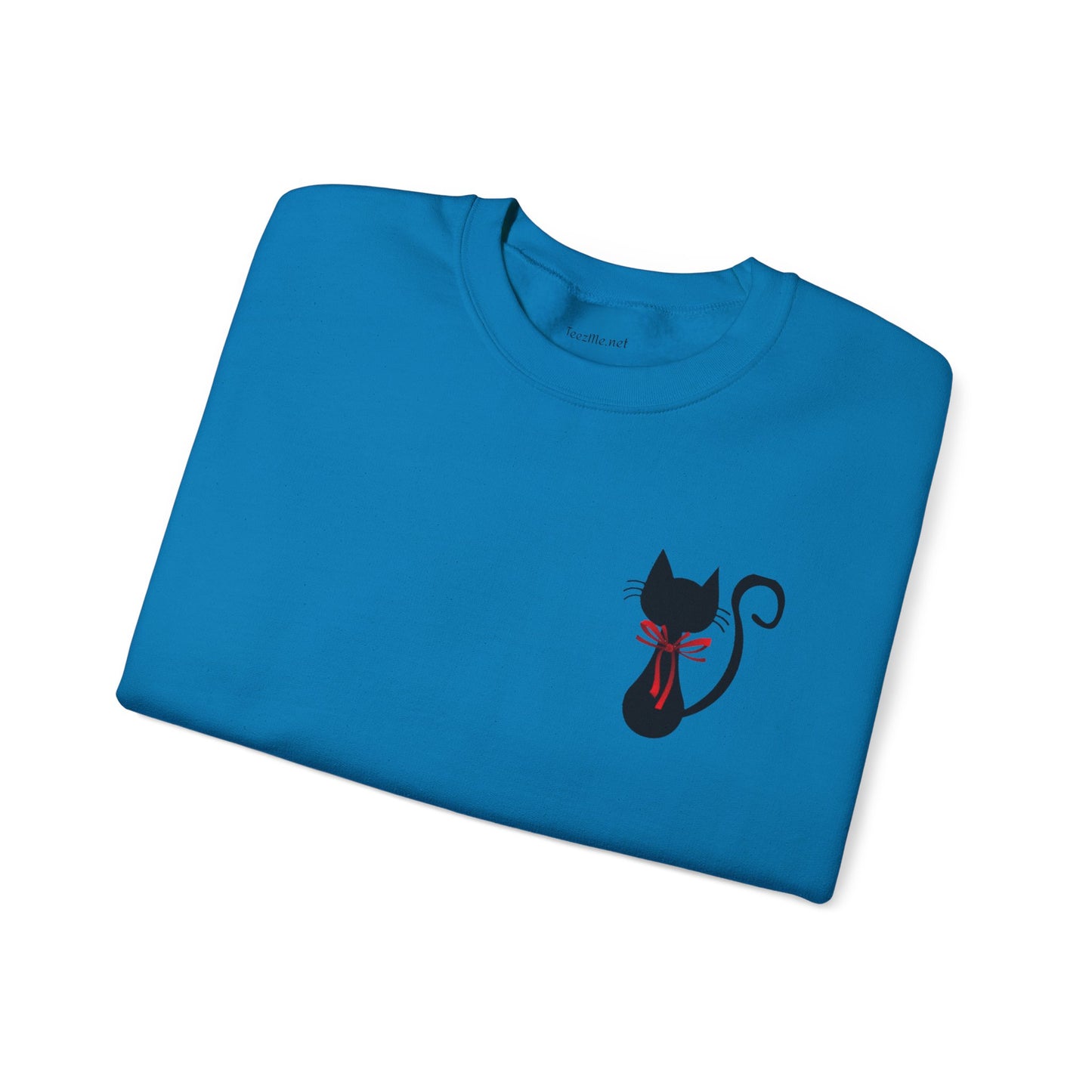 Black cat - Unisex Heavy Blend™ Crewneck Sweatshirt