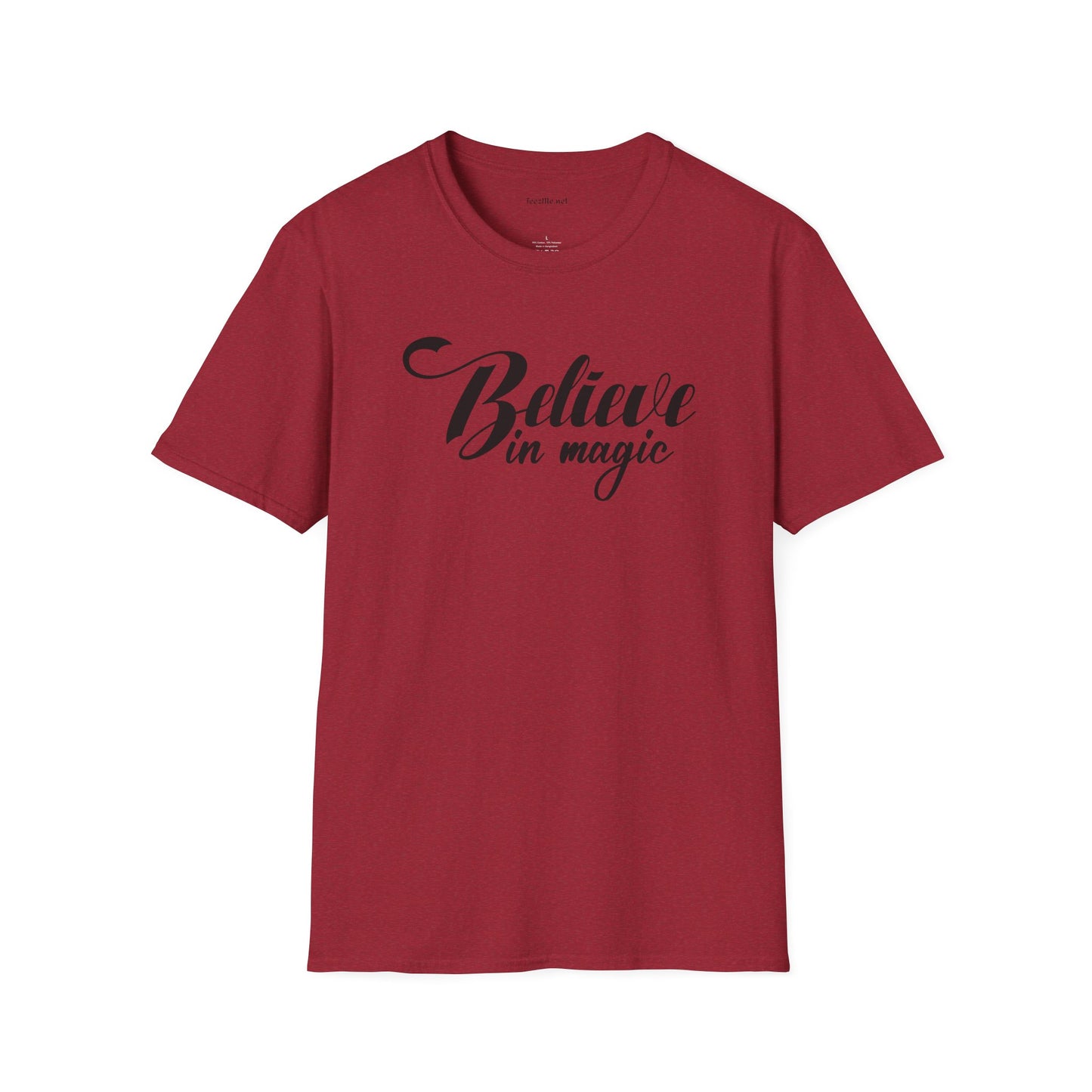 Believe in Magic Unisex Softstyle T-Shirt 100% Cotton Graphic