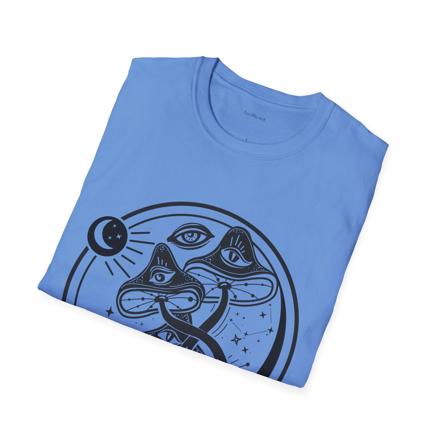 Mushrooms - Unisex Softstyle T-Shirt 100% Cotton Graphic