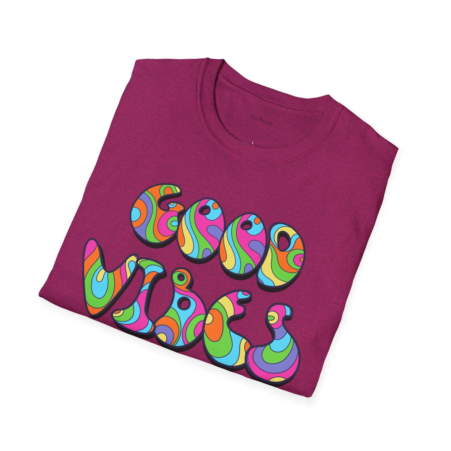 Good Vibes - Unisex Softstyle T-Shirt 100% Cotton Graphic