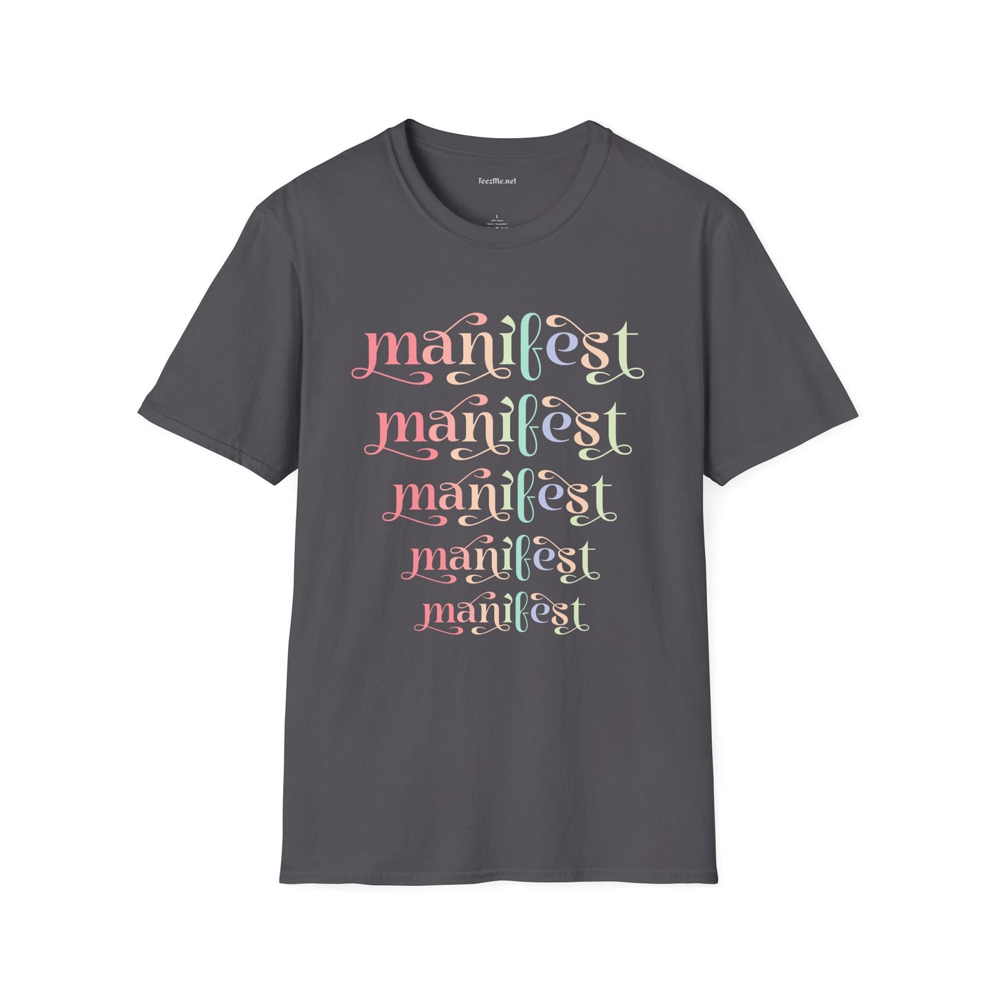 Manifest Unisex Softstyle T-Shirt 100% Cotton Graphic