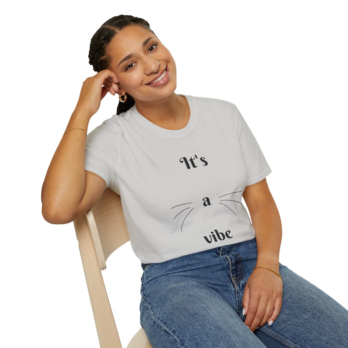 It's a vibe - Unisex Softstyle T-Shirt 100% Cotton Graphic