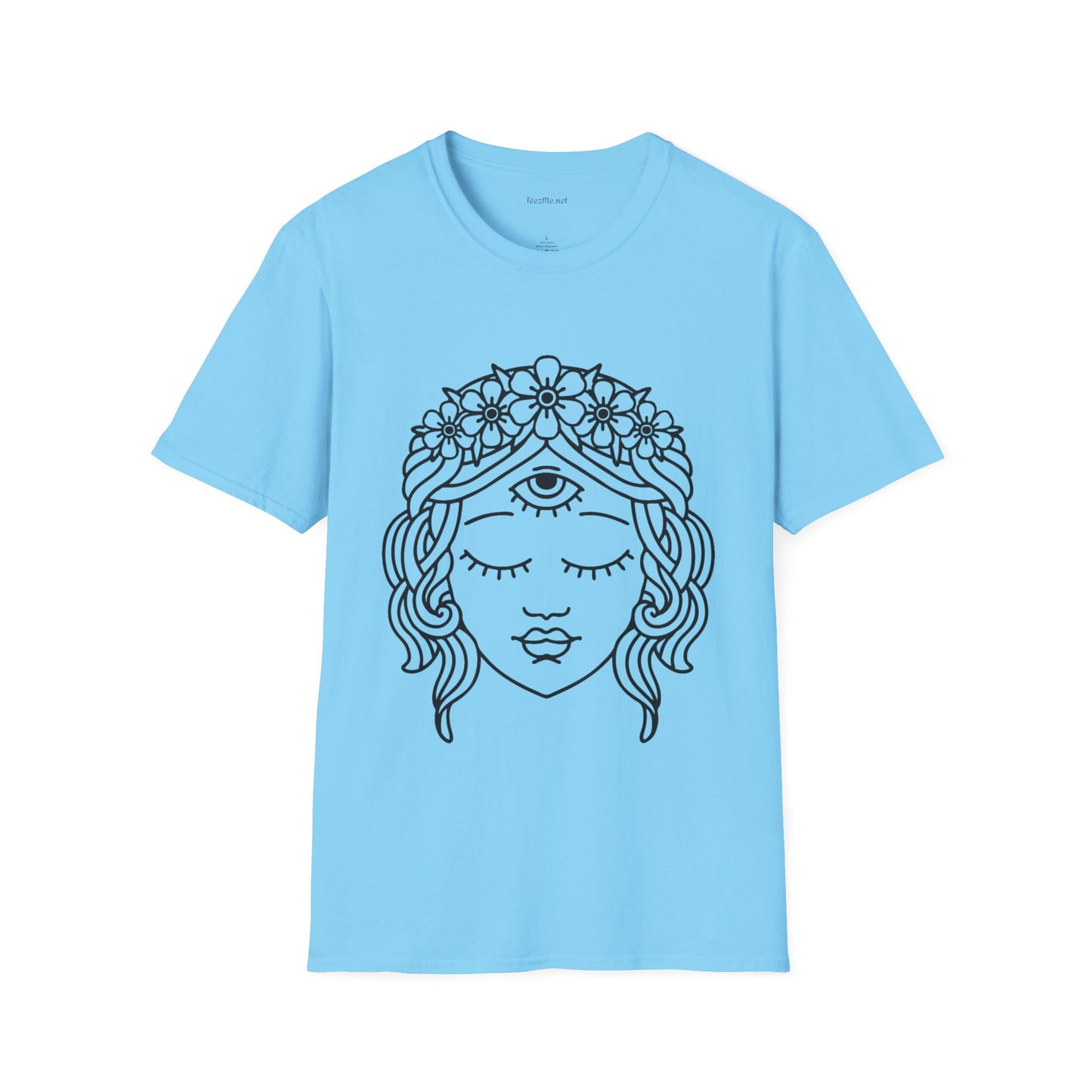 Spiritual Third Eye - Unisex Ultra Cotton Tee 100% Cotton Graphic