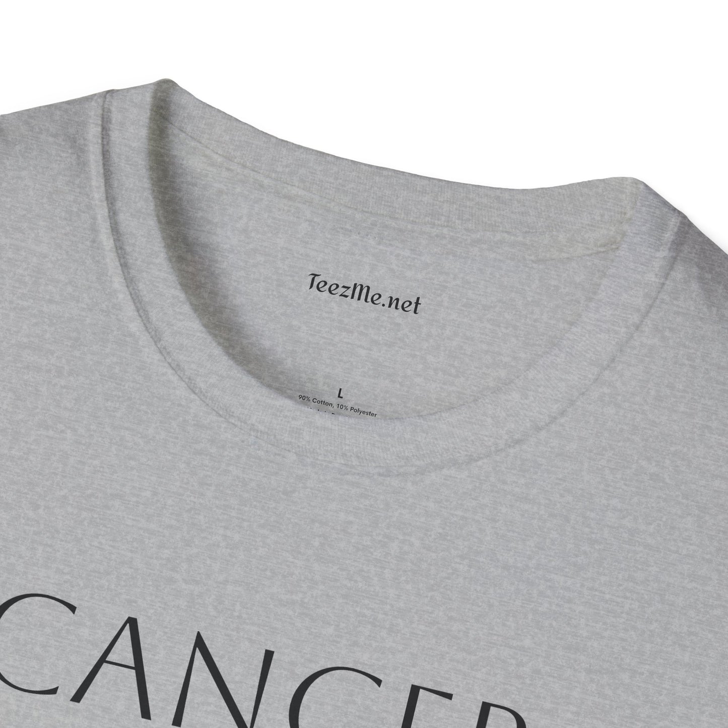 CANCER - Unisex Softstyle T-Shirt 100% Cotton Graphic