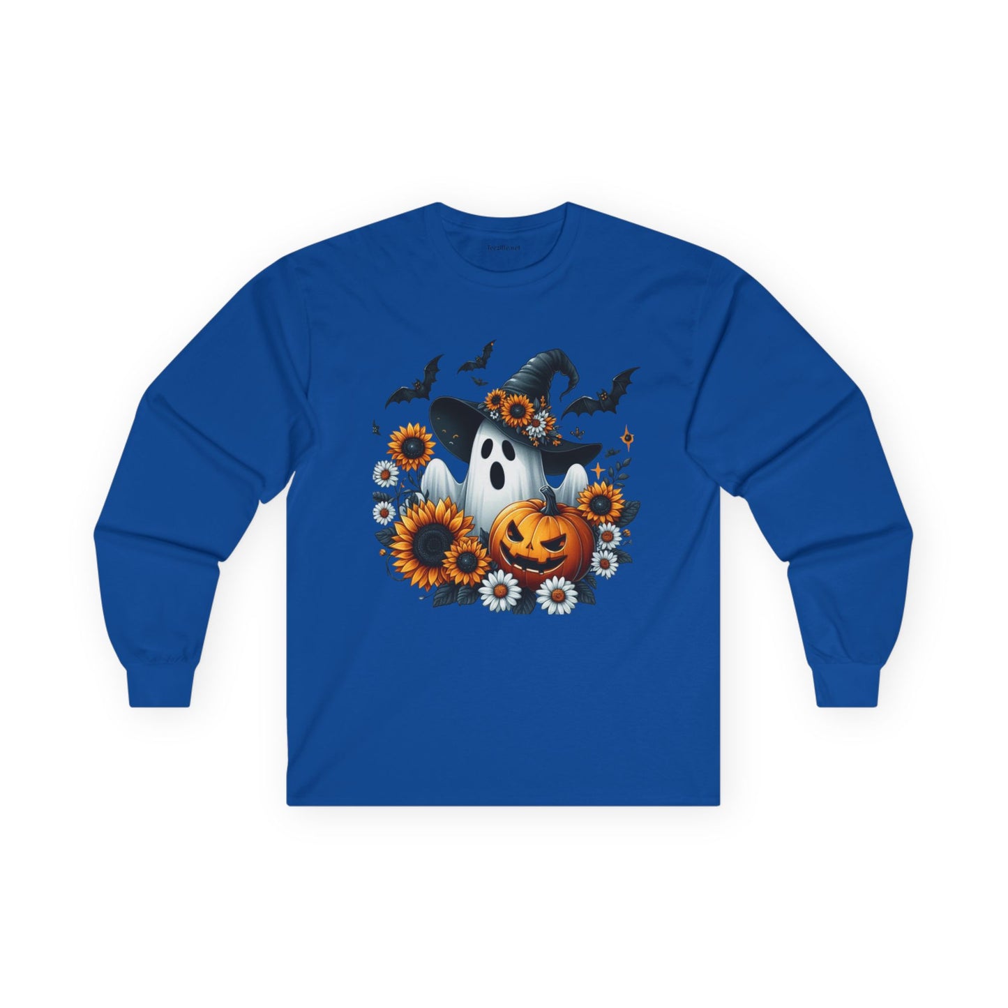 Pumpkin Ghost Harvest Unisex Ultra Cotton Long Sleeve Tee