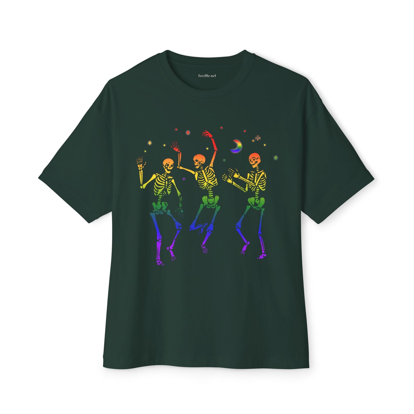 Skeleton Dancers LGBT Unisex Oversized Boxy Tee
