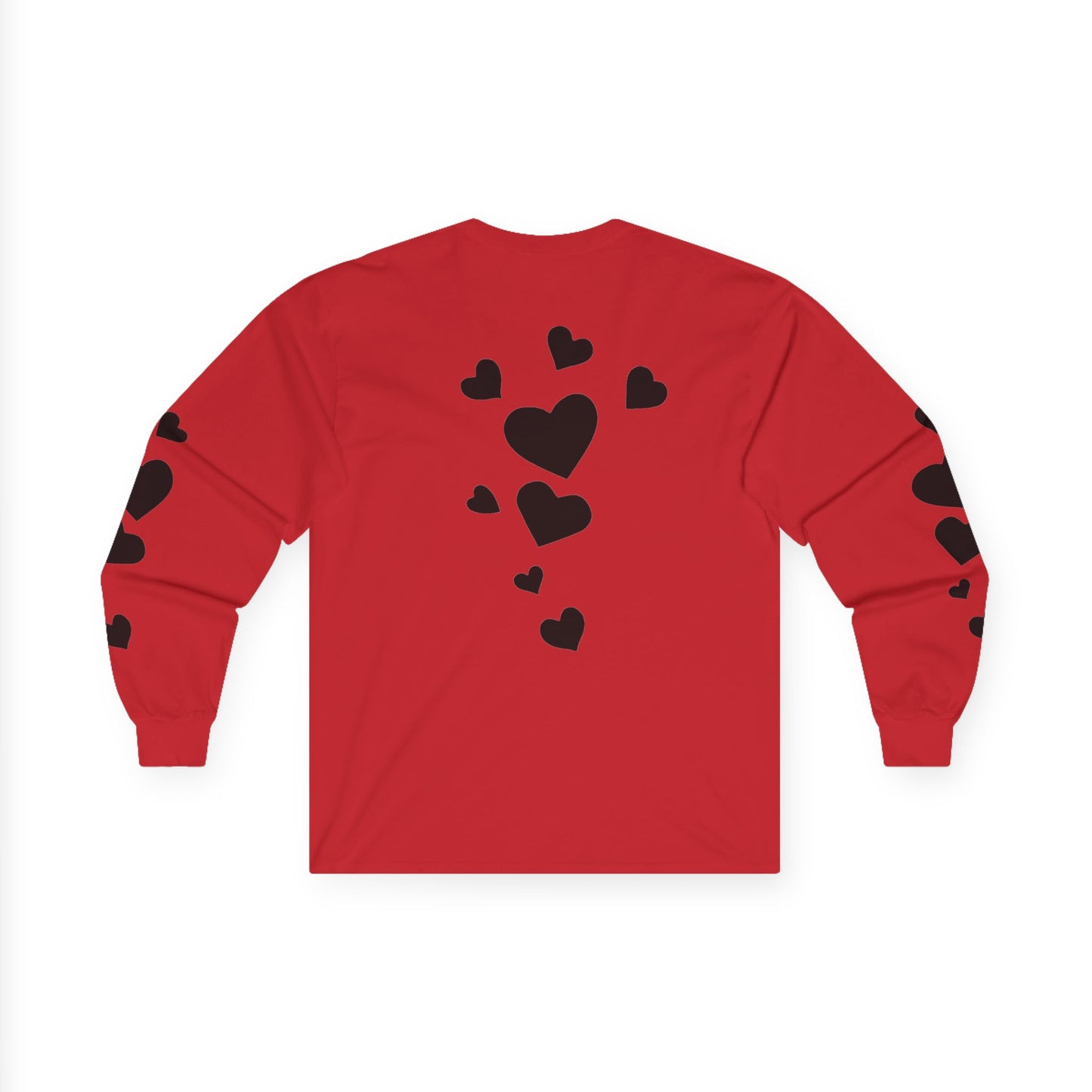 Hearts all over - Unisex Ultra Cotton Long Sleeve Tee