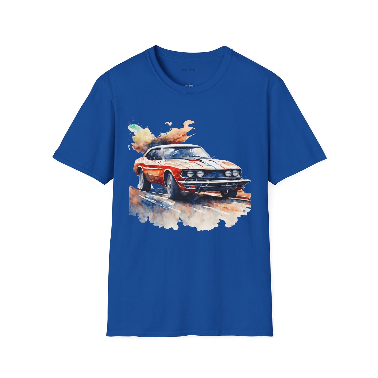 Muscle Car - Unisex Softstyle T-Shirt 100% Cotton Graphic
