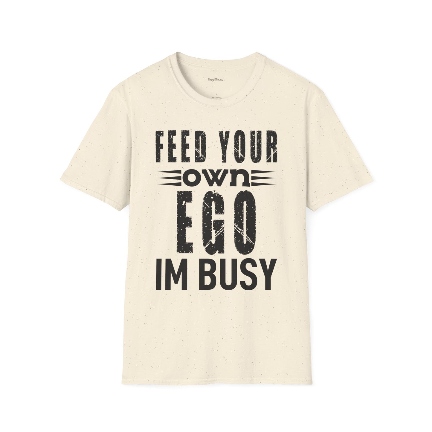 Feed Your Own EGO Unisex Softstyle T-Shirt 100% Cotton