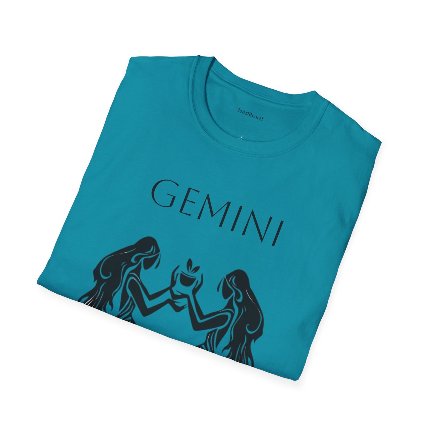 GEMINI- Unisex Softstyle T-Shirt 100% Cotton Graphic