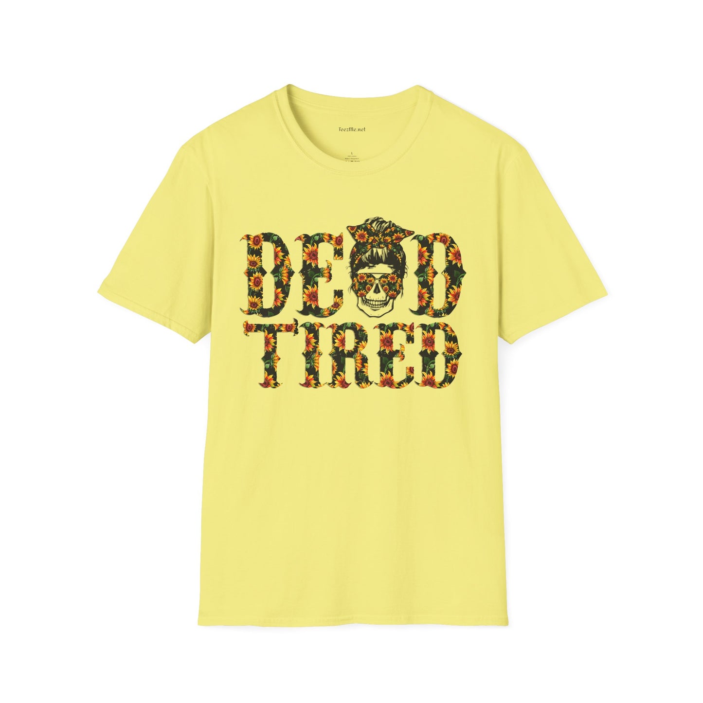 Dead Tired Mom Unisex SoftStyle T-Shirt 100% Cotton