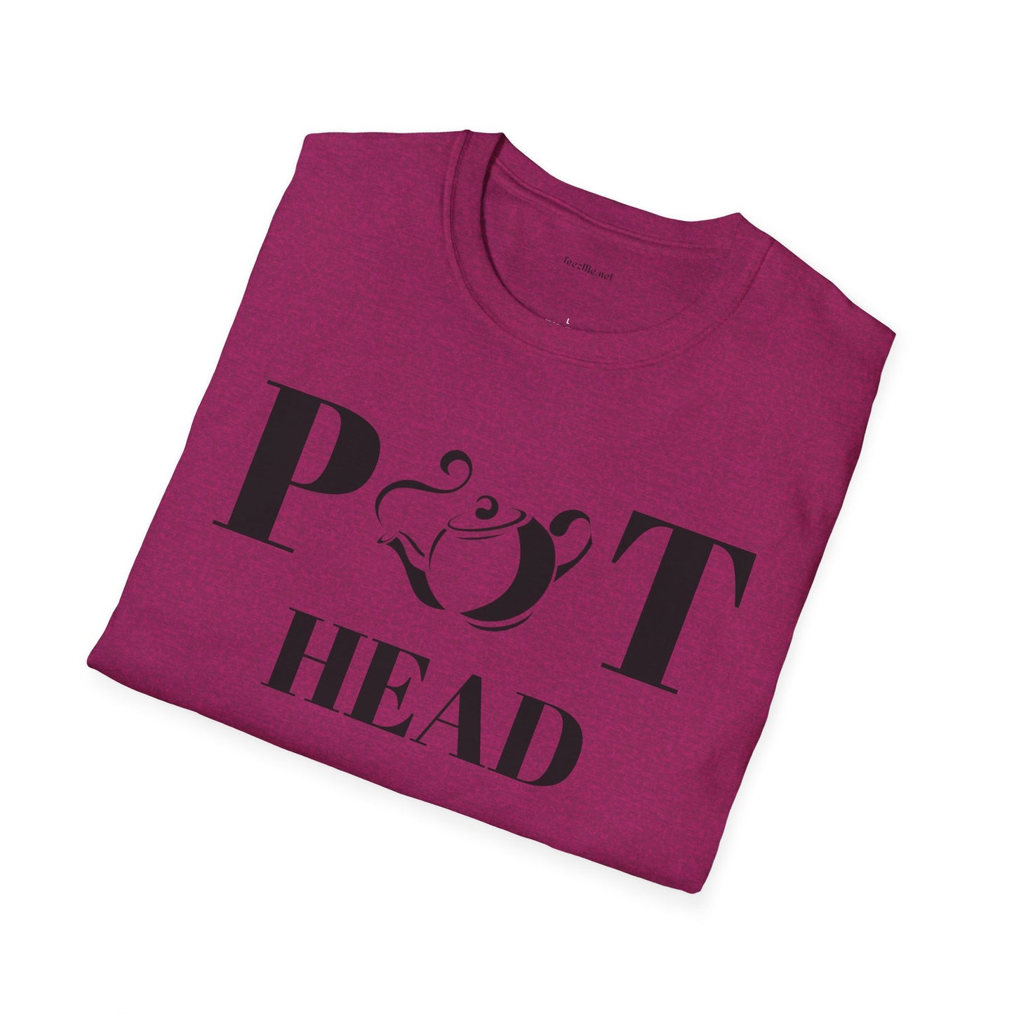 Pot Head - Unisex Softstyle T-Shirt 100% Cotton Graphic