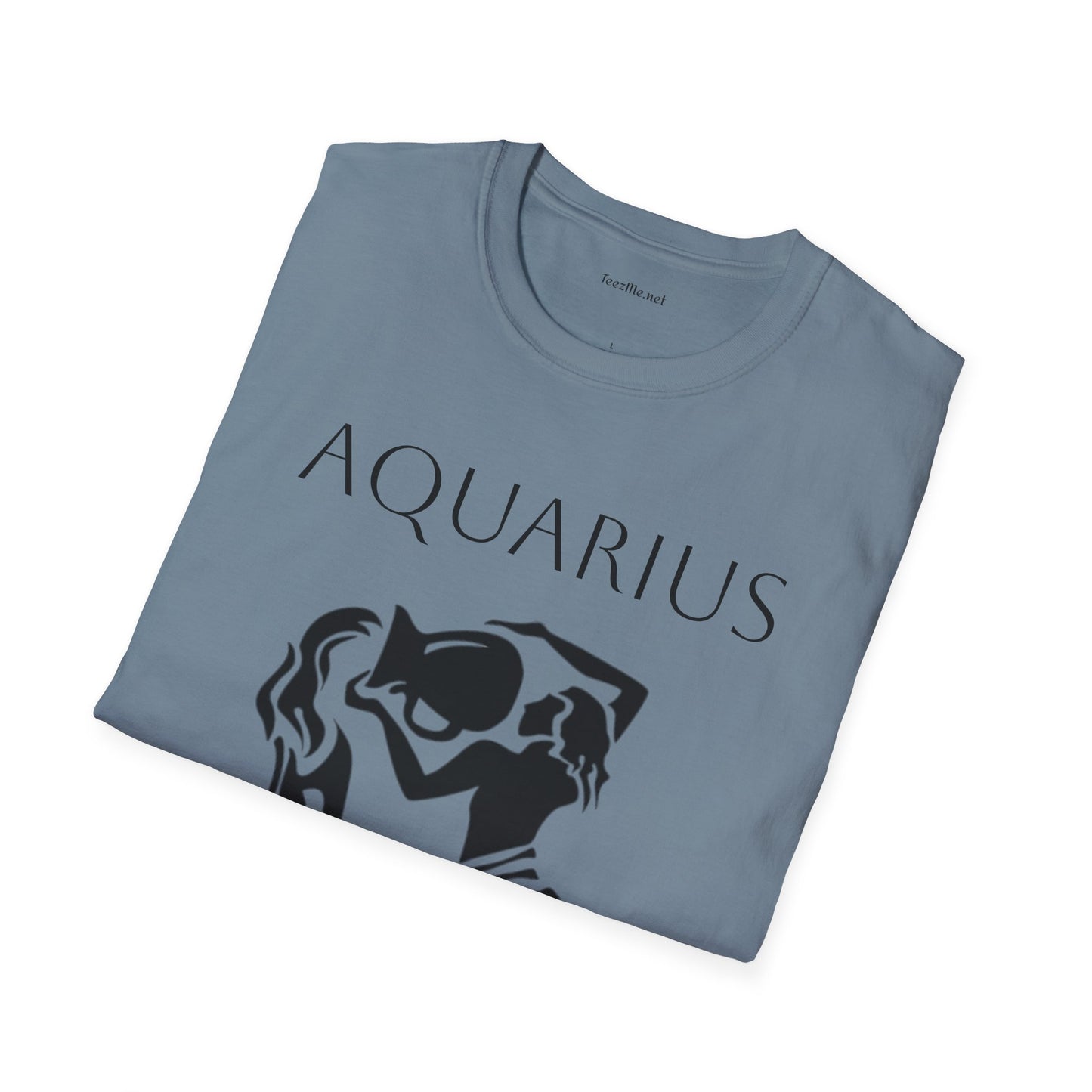 AQUARIUS - Unisex Softstyle T-Shirt 100% Cotton Graphic