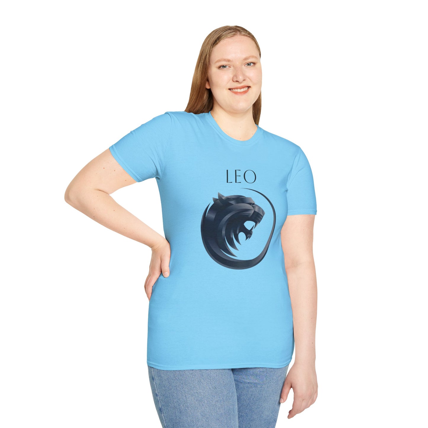LEO - Unisex Softstyle T-Shirt 100% Cotton Graphic