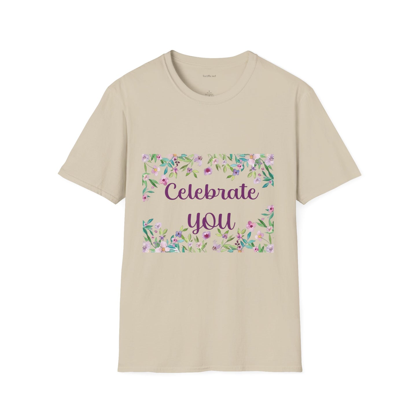 Celebrate You - Unisex Softstyle T-Shirt 100% Cotton Graphic
