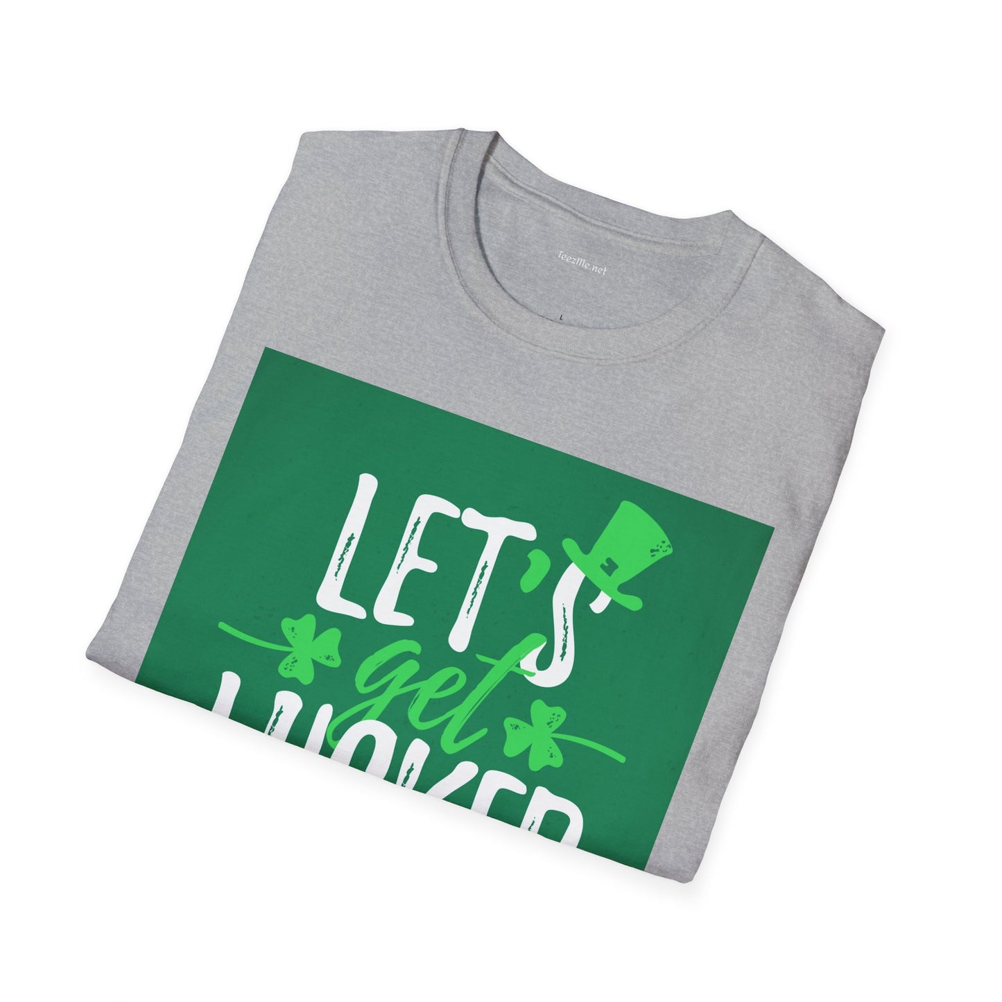 Let's Get Lucked - Unisex Softstyle T-Shirt 100% Cotton Graphic