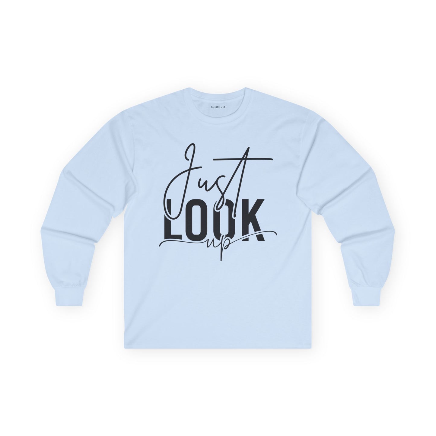 Just Look Up Ultra Cotton Long Sleeve Tee