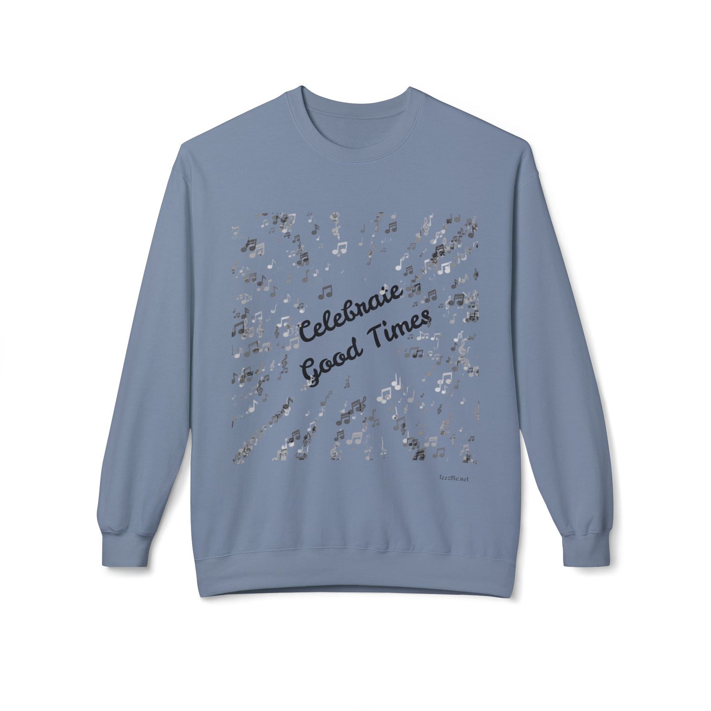 Celebrate good times - Unisex Midweight Softstyle Fleece Crewneck Sweatshirt
