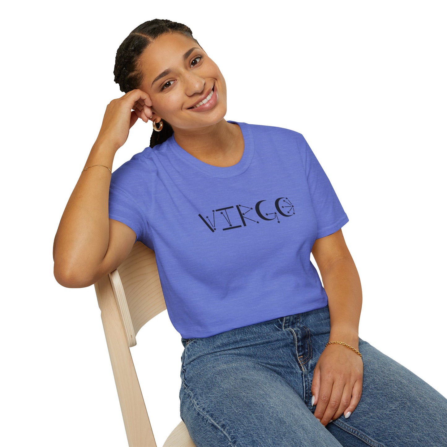 Virgo - Unisex Softstyle T-Shirt 100% Cotton Graphic