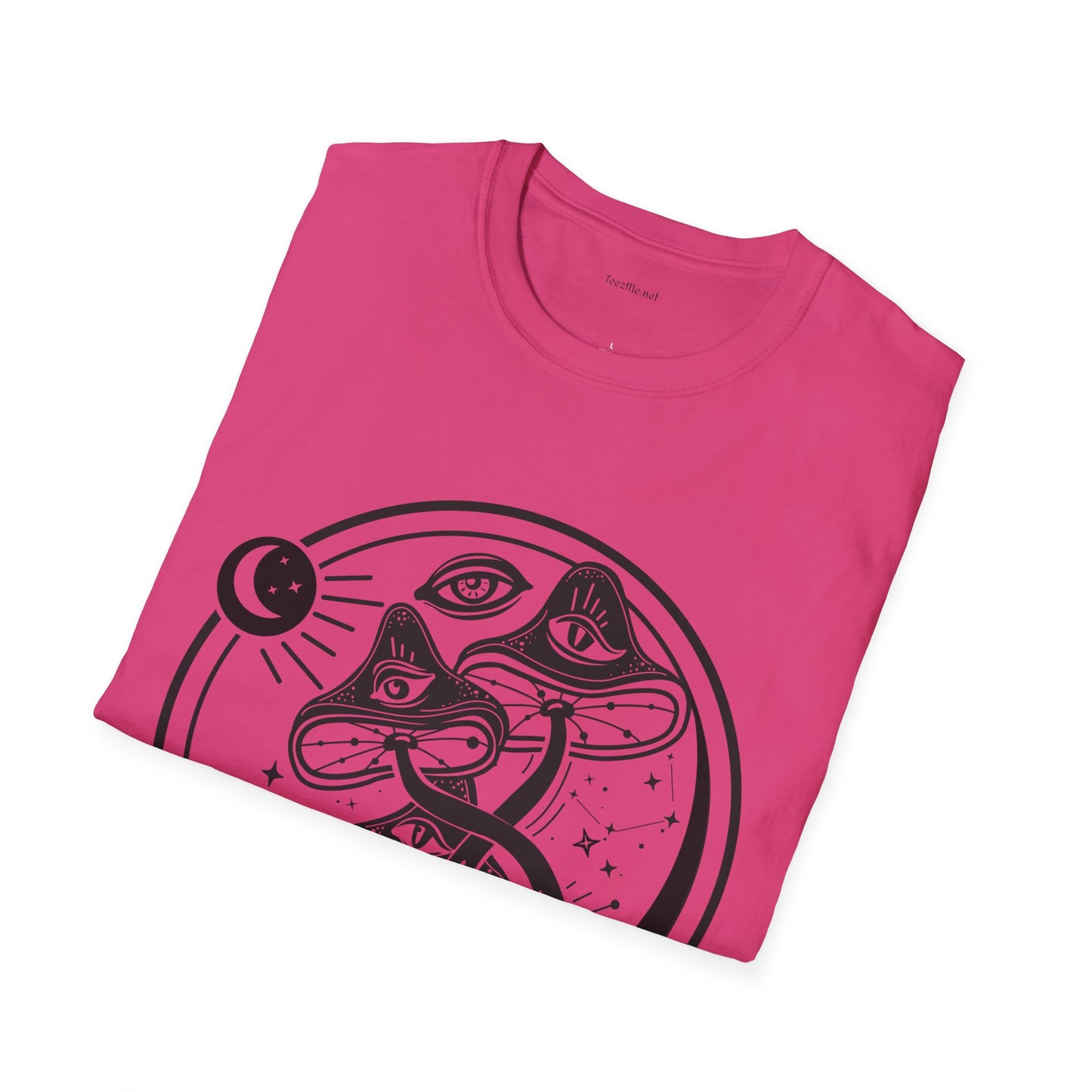 Mushrooms - Unisex Softstyle T-Shirt 100% Cotton Graphic