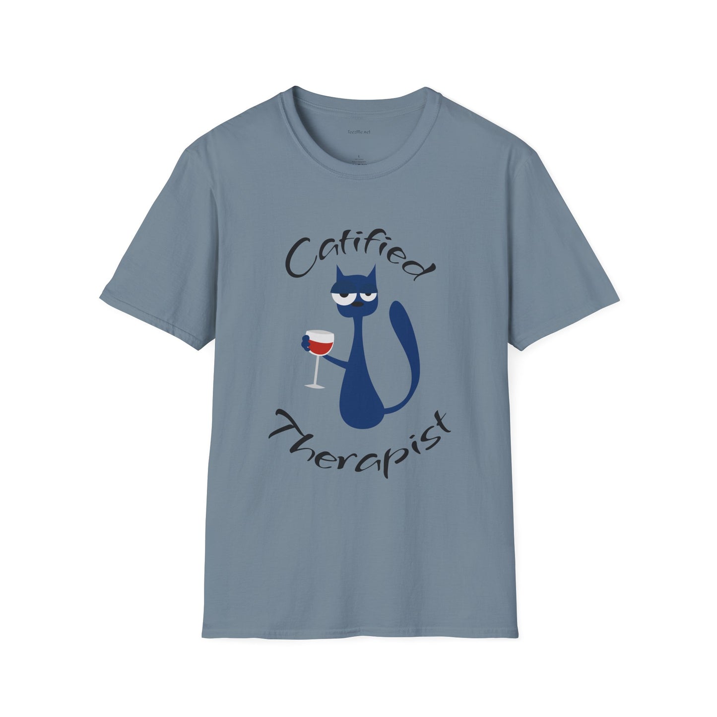Catified Therapist - Unisex Softstyle T-Shirt 100% Cotton Graphic