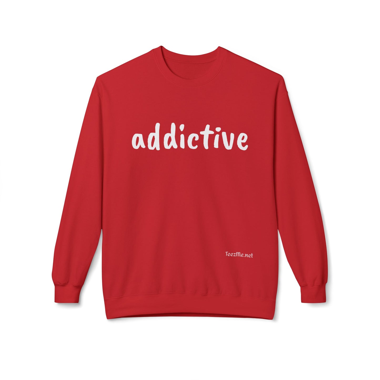 Addictive - Unisex Midweight Softstyle Fleece Crewneck Sweatshirt