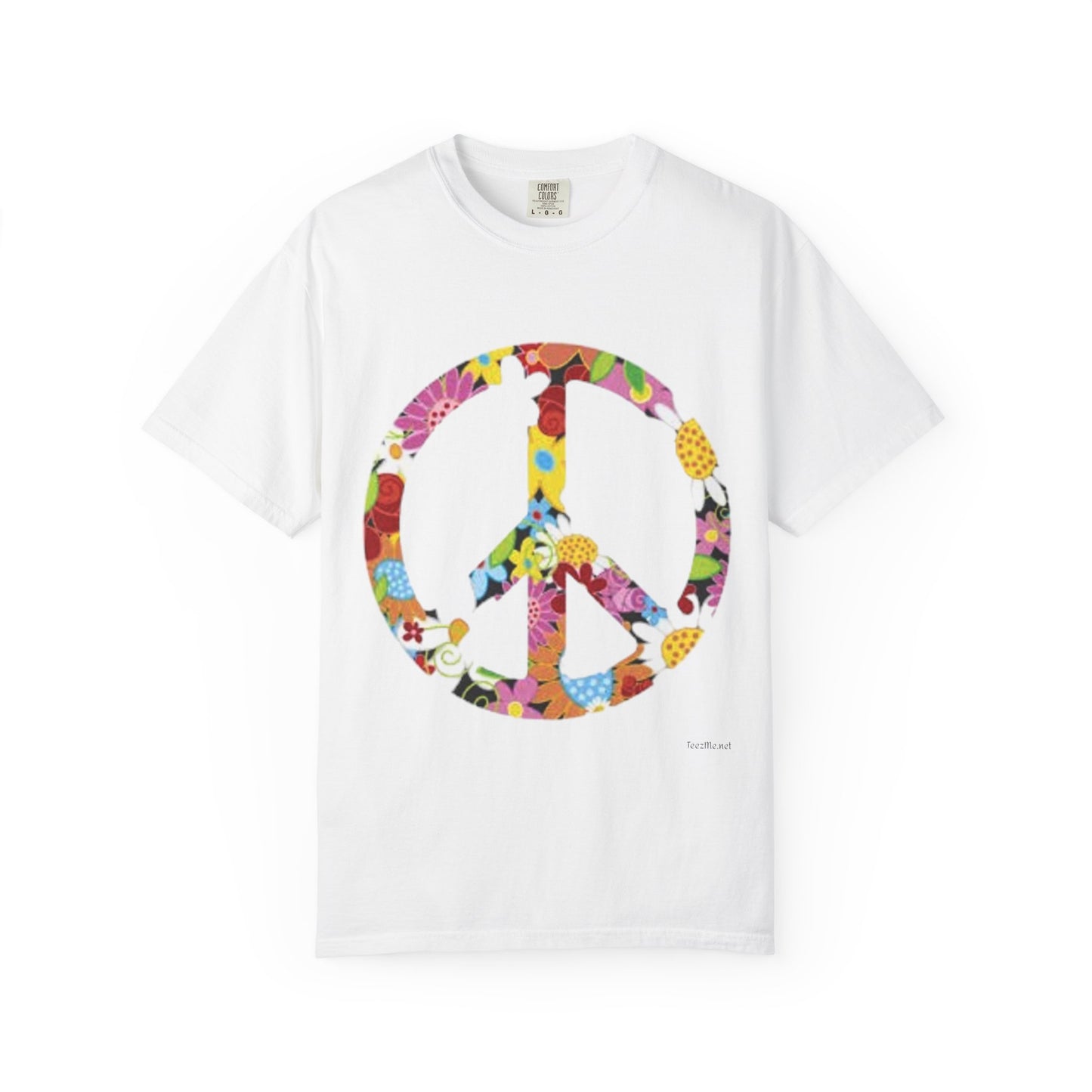 Peace Sign Unisex Garment-Dyed T-shirt