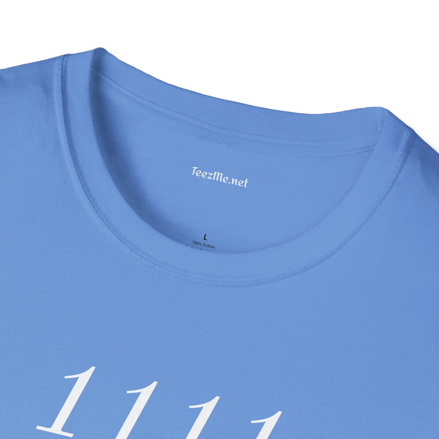 1111 (new beginnings) - Unisex Softstyle T-Shirt 100% Cotton Graphic #angel numbers