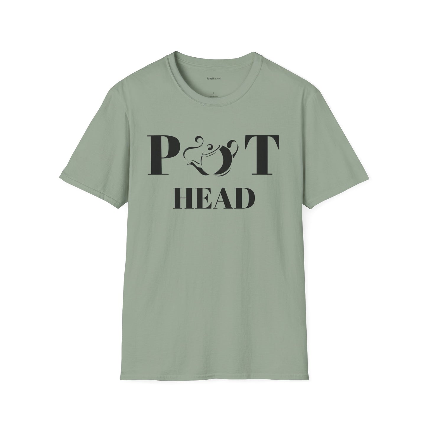 Pot Head - Unisex Softstyle T-Shirt 100% Cotton Graphic