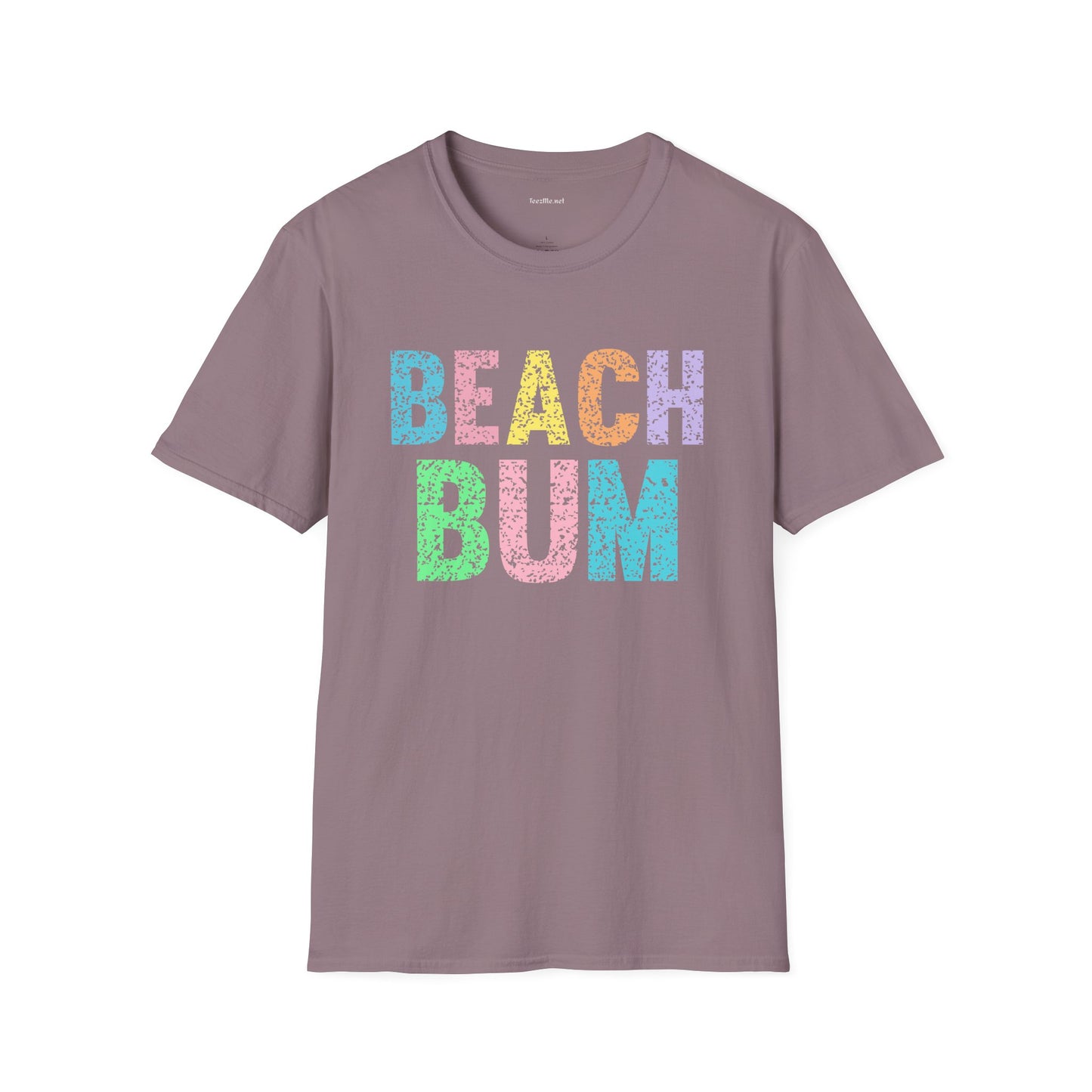 Beach Bum - Unisex Softstyle T-Shirt 100% Cotton Graphic