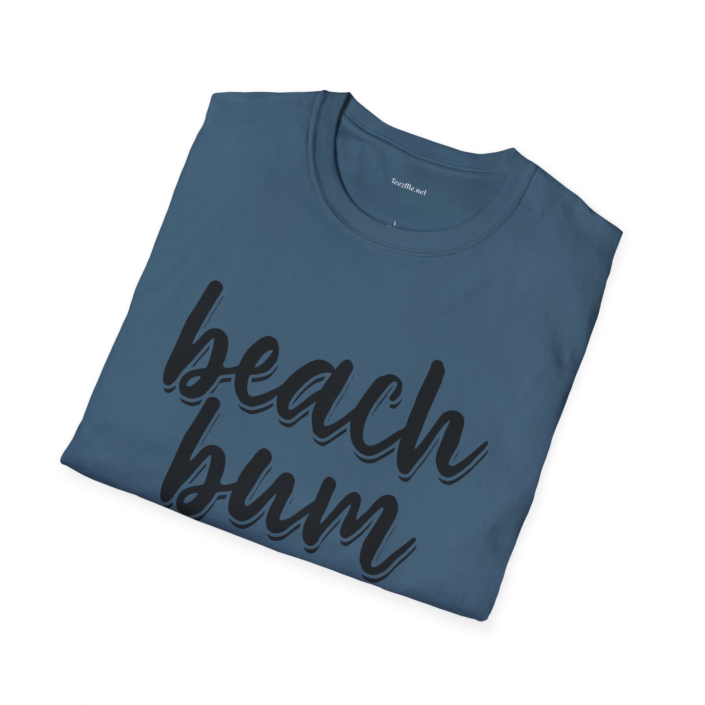 Beach Bum - Unisex Softstyle T-Shirt 100% Cotton Graphic (1)
