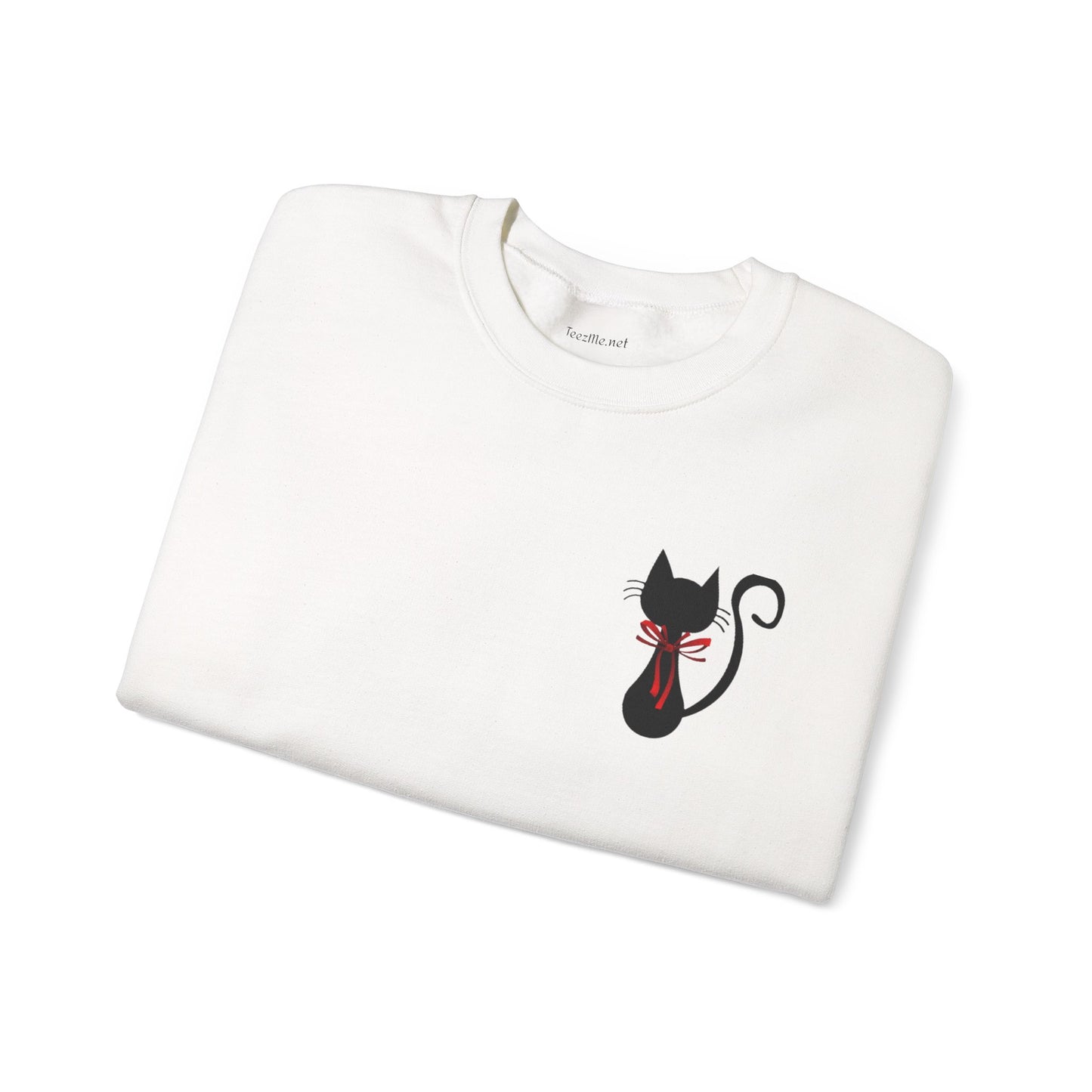 Black cat - Unisex Heavy Blend™ Crewneck Sweatshirt