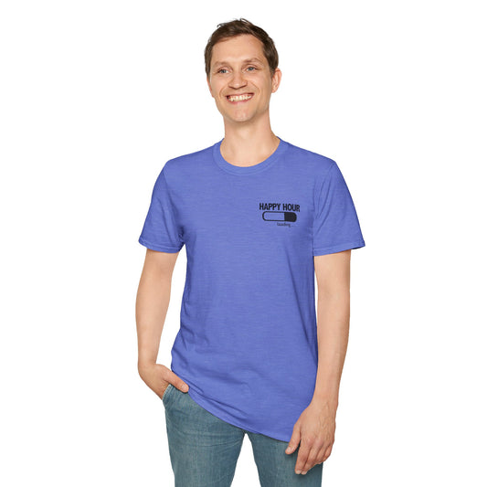 Happy Hour - Unisex Softstyle T-Shirt 100% Cotton Graphic