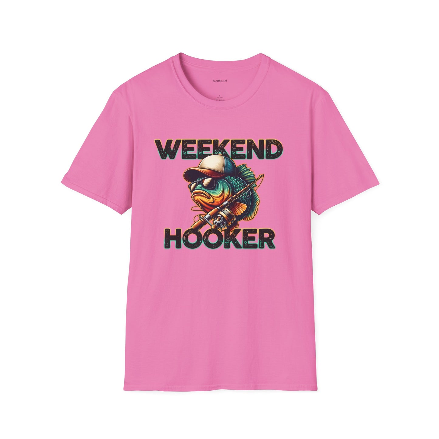 Weekend Hooker - Unisex Softstyle T-Shirt 100% Cotton Graphic