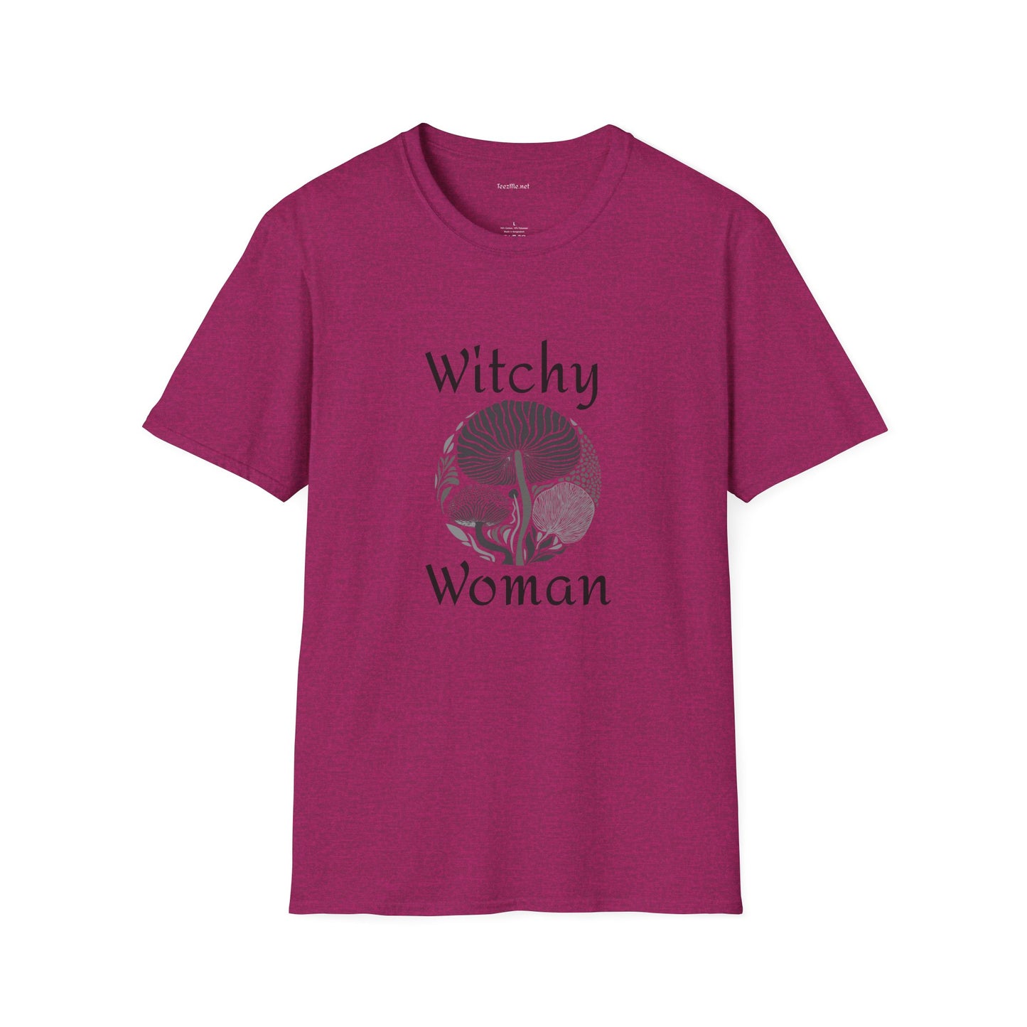 Witchy Woman - Unisex Softstyle T-Shirt 100% Cotton Graphic