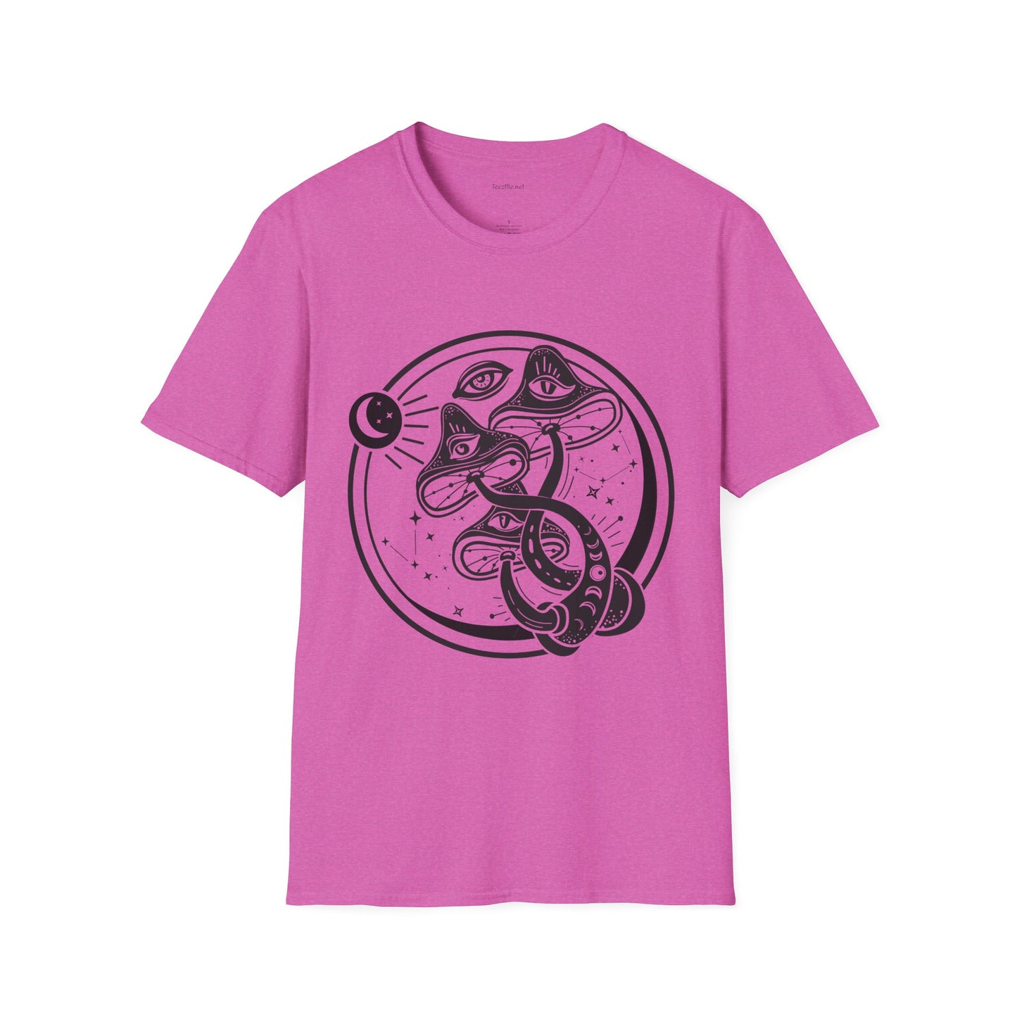 Mushrooms - Unisex Softstyle T-Shirt 100% Cotton Graphic