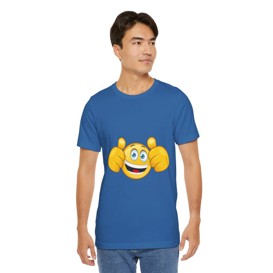 Thumbs Up - Unisex Jersey Sleeve Tee